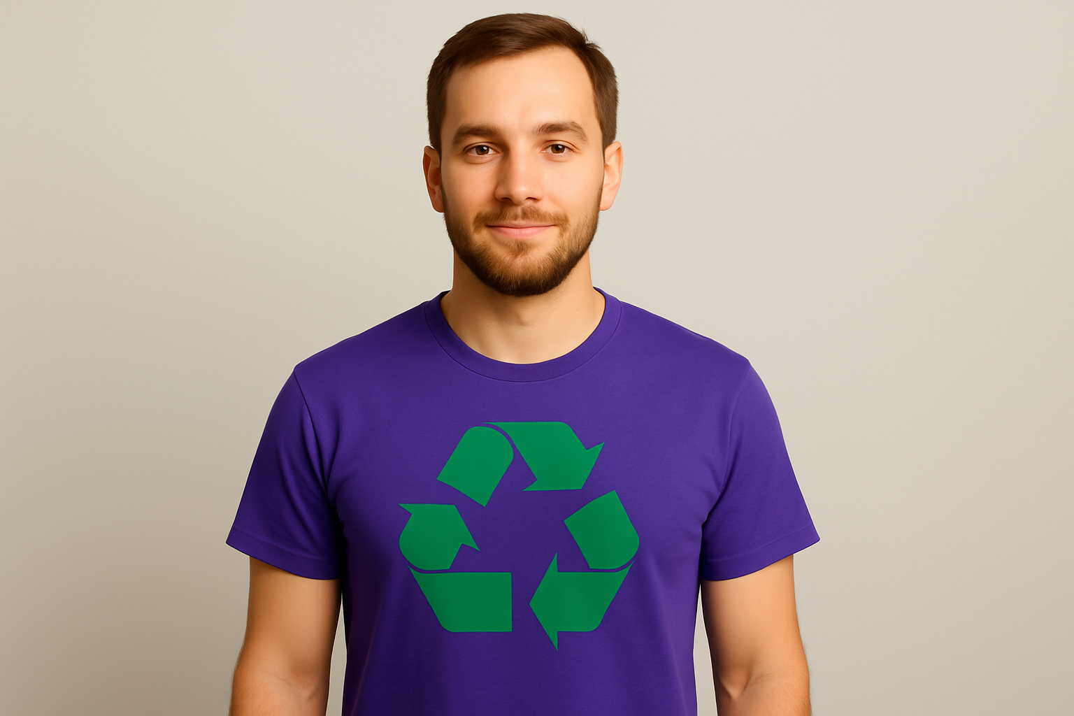 Male Eco-Friendly T-shirt